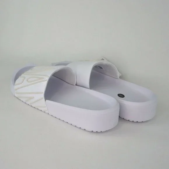 Women's Sandals Nike Jordan NOLA Slide Slippers Slides White - Picture 9 of 12